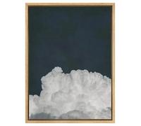 RONGCH Stampe su Tela per pareti Bellissime Stampe su Tela di Nuvole Bianche sul Cielo, Poster Moderno E Minimalista, Decorazione Artistica da Parete per La Casa, per Il Soggiorno(Un,20x30cm)