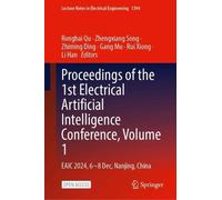 Ronghai Qu Zhengxiang Proceedings of the 1st Electrical Artif (Copertina rigida)