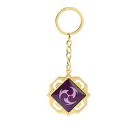 rongji jewelry Genshin Vision, portachiavi uminoso, accessorio per cosplay, Liyue-electro, Medium