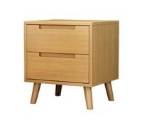 RONGSHEN Comodino Tavolo da comodino in legno assoluto mobile in incasso con cassetti pronti per il soggiorno e lo studio per la camera da letto Camera da letto comodino