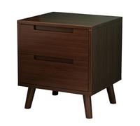 RONGSHEN Comodino Tavolo da comodino in legno assoluto mobile in incasso con cassetti pronti per il soggiorno e lo studio per la camera da letto Camera da letto comodino