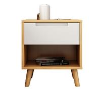 RONGSHEN Comodino Tavolo da comodino in legno assoluto mobile in incasso con cassetti pronti per il soggiorno e lo studio per la camera da letto Camera da letto comodino