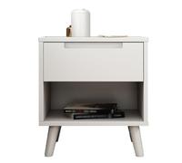 RONGSHEN Comodino Tavolo da comodino in legno assoluto mobile in incasso con cassetti pronti per il soggiorno e lo studio per la camera da letto Camera da letto comodino