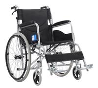 RONGSHEN Sedia rotelle Sedia a rotelle a rotelle di sedie a rotelle Portatili Ultra Luce per Viaggi per Gli Anziani e la capacità di carico di 46 cm di 46 cm di 46 cm Sedia rotelle Anziani