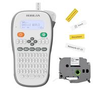 Rongta Etichettatrice portatile Bluetooth TH110 con 1 nastro, stampante portatile per etichette con tastiera QWERTY, per casa, ufficio, organizzazione