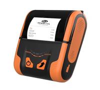 Rongta Stampante portatile POS da 80 mm, stampante termica mobile per ricevute, connessione USB e Bluetooth, compatibile con telefono Android, non quadrato/iPad/computer/tablet Android (RPP300)