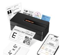 Rongta Stampante termica Bluetooth per etichette di spedizione: etichettatrice wireless 4x6 per piccole imprese, compatibile con Windows, Mac, iPhone e Android, ampiamente utilizzata per piccole