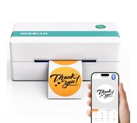 Rongta Stampante termica per etichette di spedizione, etichettatrice adesiva wireless Bluetooth 4x6 per pacchetti, compatibile con Windows, Mac, Android e iPhone, utilizzata per piccole imprese
