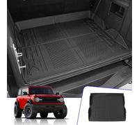 Rongtaod Adatto per Ford Bronco 4 porte 2021 2022 2023 Tappetino per bagagliaio posteriore in TPE per tutte le condizioni atmosferiche per accessori Bronco (tappetino per bagagliaio)