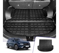 Rongtaod Adatto per Hyundai Santa Fe 2021-2023 Tappetino per bagagliaio per tutte le stagioni Accessori Hyundai Santa Fe 2022 (tappetino per bagagliaio)