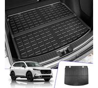 Rongtaod Tappetino per bagagliaio compatibile con Honda CRV Hybrid 2023 2024 in TPE per tutte le condizioni atmosferiche, accessorio Honda CR-V (ponte superiore, tappetino per bagagliaio)
