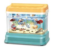 rongweiwang Acquario per Gatti con Pesci, Colori Vivaci e Brillanti, Sicuro | bambini, realizzato con materiali atossici per un divertimento senza fine.