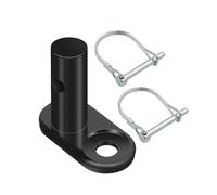 rongweiwang Adattatore di Montaggio per Gancio di Traino per Bicicletta Adatto per Accessori per Ciclismo e rimorchi per Animali Domestici Connettore in Acciaio Resistente per