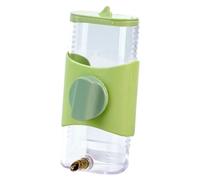 rongweiwang Bevitore per uccelli, distributore di acqua, strumenti di alimentazione, migliora gli sforzi idratazione, ispira sane abitudini negli animali domestici, abbeveratoio, Verde, 8x10x16cm