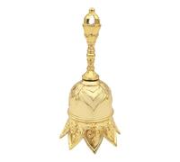 rongweiwang Campanello classico a mano per matrimoni e servizi speciali, in lega di ottone, a manovella, per telefono, utilizzato per matrimoni, d'oro