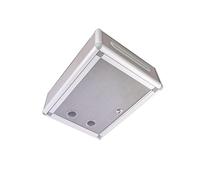 rongweiwang Cassetta postale a muro con serratura Cassetta postale antiruggine con serratura a chiave per la casa Lettera anteriore aperta, Aperto in alto, 250x110x320mm