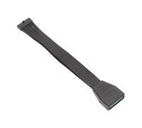 rongweiwang Cavo di prolunga per scheda grafica X16 PCIe con piastra posteriore, cavo di prolunga PCIe 3.0 con prestazioni premium, anti-inceppamento e splitter.