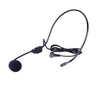 rongweiwang Comode cuffie con microfono cablate per la voce progettate per un insegnamento efficace e situazioni di rinforzo del suono, interviste, insegnamento, relatori,