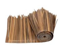 rongweiwang Copertura in paglia resistente per ombrellone da giardino: goditi un'autentica atmosfera all'aperto. L'aspetto realistico del pannello in paglia del tetto offre una sensazione piacevole e