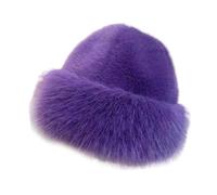 rongweiwang Copricapo da viaggio da passeggio Accessori per cappelli da Eccellente per lo, il ciclismo e altri sport all'aria aperta in caso di tempo gelido, Viola, per 60 cm
