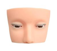 rongweiwang Cuscinetto in silicone per esercitazione sulla pelle per la casa Essenziale per padroneggiare le tecniche delle ciglia in diversi ambienti Testa di manichino per ciglia