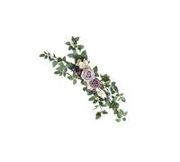 rongweiwang Decorazioni da sogno per la navata centrale di un matrimonio, composizioni floreali di eucalipto, momenti rallegrati della cerimonia e del ricevimento, decorazioni per la, Stile C