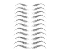 rongweiwang Donne Decorazione 3D sopracciglio del Tatuaggio Adesivo Eye 3D sopracciglio Brow Impermeabile Stereo Sticker Falso Sopracciglia, E16