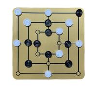 rongweiwang Il set di giochi da tavolo include una scacchiera e 18 pezzi che rafforzano il legame familiare attraverso un gameplay strategico e un divertente apprendimento, attività