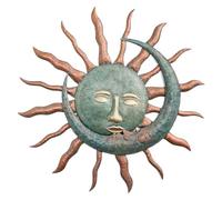 rongweiwang Immagine di bacio, ornamento di sole e, pendente decorativo da parete in per feste a tema per bambini, scultura da parete, applicazione a lungo termine.