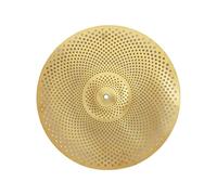 rongweiwang L'accessorio per strumenti musicali Mute Cymbal crea un'atmosfera di pratica negli studi e nelle sale musicali riducendo al contempo i livelli sonori. Accessorio per, Oro, 18 pollici