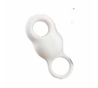 rongweiwang Morbidi parastinchi da baseball e softball con resistenza e tessuto morbido per mazze ridotto, facili da usare, adatti per la battuta e, bianco, l