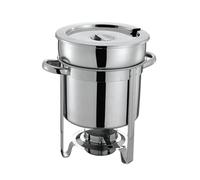 rongweiwang Scaldavivande con coperchio per pentola, porta-combustibile, pentola per banchetti, cucina, matrimonio