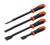 rongweiwang Set di 4 raschietti per la pulizia, utensili da parete resistenti, raschietto per auto, set di strumenti per la rimozione della vernice in lega, cucina e altro ancora.