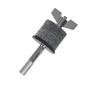 rongweiwang Strumento di montaggio con morsetto regolabile per impilatore di piatti, dado bloccaggio, supporto per piatti, Argento, 10x3.8 cm