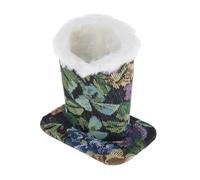rongweiwang Supporto per occhiali in peluche, Per unico nel suo genere, garantisce la sicurezza degli occhiali e può essere utilizzato a casa, a scuola, in ufficio o hotel per l'uso, Verde, 11.8 cm