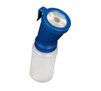 rongweiwang Tazza per immersione leggera per capezzoli di mucca da 300 ml, portatile, facile da pulire, per capezzoli di pecore e capre, previene il ritorno di latte, forniture per, Blu, 20.5x7 cm