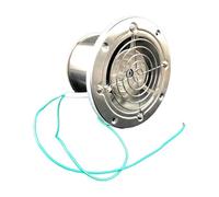 rongweiwang Ventilatore di scarico ad efficienza con persiana, ventilatore da soffitto per bagno, da parete 25 pollici, soffitta per casa, capannone, cuccia per animali