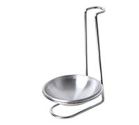 rongweiwang Verticale Cucchiaio Resto in Acciaio Inox Mestolo Cucchiaio di Riposo in Acciaio Inox portafiltro Scoop Utensili da Cucina in Staffa Home Kitchen Strumento