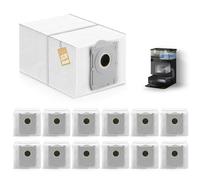 RongZy 12 Pezzi Sacchetti per la Polvere per Ecovacs Deebot X8 PRO Omni/X8 OMNI/T80 Omni/X9 PRO Omni/T50 PRO Omni/T50 Max PRO Omni/T50 Omni/T30C PRO Aspirapolvere Accessori (Contiene Carbone Attivo)