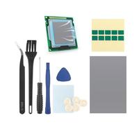 RongZy 50x31mm PTM7950 Pad Termico Radiatore per Laptop CPU GPU SSD Cambiamento di Fase Grasso Silicone per PS5 CPU GPU SSD Cuscinetti Termici Accessori di Raffreddamento(accesorios)