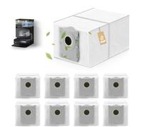 RongZy 8 Pezzi Sacchetti per la Polvere per Ecovacs Deebot X8 PRO Omni/X8 OMNI/T80 Omni/X9 PRO Omni/T50 PRO Omni/T50 Max PRO Omni/T50 Omni/T30C PRO Aspirapolvere Accessori (Contiene Carbone Attivo)