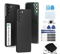 RongZy Coperchio Batteria per Samsung Galaxy S21 Plus 5G Coperchio Posteriore per Galaxy S21 Plus 5G Cover Batteria per Telefono Sostituzione Copribatteria(Nero)
