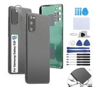 RongZy Coperchio Batteria Ricambio per Samsung Galaxy S20 4G/5G SM-G980 SM-G981 Parte di Ricambio della Alloggiamento Copribatteria Posteriore con Strumento (Grigio)