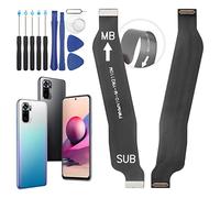 RongZy Flat Flex Cavo Scheda Madre per Xiaomi Redmi Note 10S /Redmi Note 10 4G Ribbon Cable Connettore Ricambio per Collegamento Scheda Madre, con Strumenti