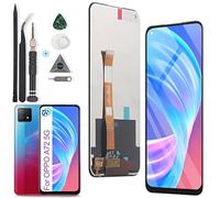 RongZy LCD Display per 6.5" Oppo A72 5G PDYM20/A73 5G CPH2161/A53 5G PECM30 Schermo LCD Touch Screen Assemblea Sostituzione di Vetro Digitalizzatore con Strumenti(Nero)