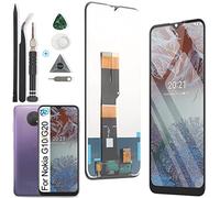 RongZy LCD Display per 6.52" Nokia G10 TA-1334 TA-1351/Nokia G20 TA-1336 TA-1343 Schermo LCD Touch Screen Assemblea Sostituzione di Vetro Digitalizzatore con Strumenti(Nero)