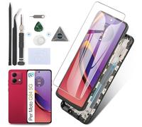 RongZy LCD Schermo per Motorola Moto G84 5G Display di Ricambio Touch Screen Digitizer Parti di Riparazione per Moto G84 5G XT2347 XT2347-1 XT2347-2 LCD Display con Strumenti(Nero con Cornice, 6.5")