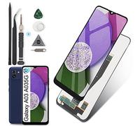 RongZy LCD Schermo per Samsung Galaxy A03 A035G di Ricambio Display Touch Screen Digitizer Parti di Riparazione per Galaxy A03 A035G LCD Display con Strumenti(6.5",Nero)