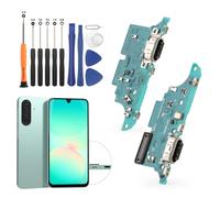 RongZy Porta di Ricarica USB per Samsung Galaxy A26 5G Dock Connector Charger Board Flex Cable Assembly Sostituzione per Galaxy A26 A266E A266B A266U con Strumenti