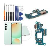 RongZy Porta di Ricarica USB per Samsung Galaxy S24 FE 5G Dock Connector Charger Board Flex Cable Assembly Sostituzione per Galaxy S24 FE 5G SM-S721B/DS con Strumenti